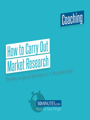 cover image of How to Carry Out Market Research